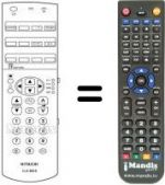 Replacement remote control Hitachi CP2984TAN
