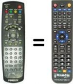 Replacement remote control REMCON758