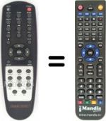 Replacement remote control DANE-ELEC SoSpeaky HDMI