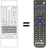 Replacement remote control MADISON TC69770