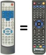 Replacement remote control REMCON739