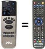 Replacement remote control Dell TSFM-IR01