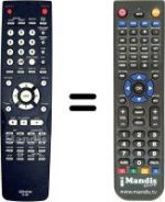 Replacement remote control Denon RC-985
