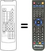 Replacement remote control RC35-1