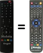 Replacement remote control Engel LE2200B