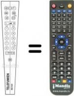 Replacement remote control REMCON928