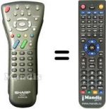 Replacement remote control GA455WJSB