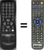 Replacement remote control Haier HTR-039