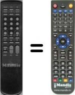 Replacement remote control Haier HYF-30A