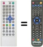 Replacement remote control Inno Hit IH-L500DX