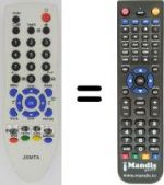Replacement remote control Sanyo CE14A3