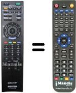 Replacement remote control REMCON954