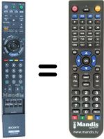 Replacement remote control REMCON673
