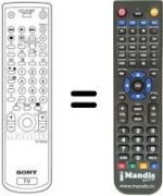 Replacement remote control REMCON146
