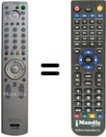 Replacement remote control REMCON300