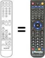 Replacement remote control REMCON688