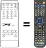 Replacement remote control Metz MECATRON 7400
