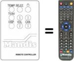 Replacement remote control Vexa VX1101