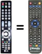 Replacement remote control MKJ61641702