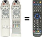 Replacement remote control Trans Continents TR42600