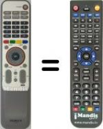 Replacement remote control Humax NR-202