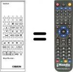 Replacement remote control Orion 7028 / 6325