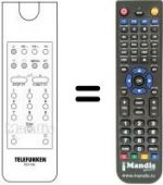 Replacement remote control Telefunken FS532M