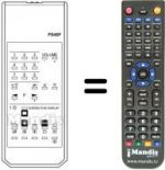 Replacement remote control Seleco 25SS556P