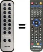Replacement remote control Philips 996510005594