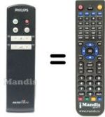 Replacement remote control RC6804
