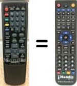 Replacement remote control RCR-35F19