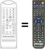 Replacement remote control RC202
