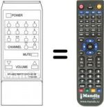 Replacement remote control RC49