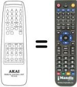 Replacement remote control RC61B