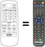 Replacement remote control RC-6VT05