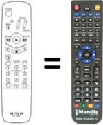 Replacement remote control RC-7VR05