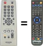 Replacement remote control RC-CAS03