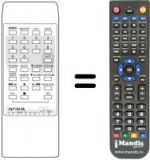 Replacement remote control RC-T2000