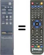 Replacement remote control RC-T790L
