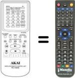 Replacement remote control RC-V300E