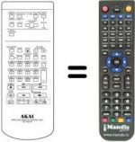 Replacement remote control RC-V426A