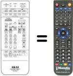 Replacement remote control RC-V55A