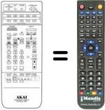 Replacement remote control RC-V56A