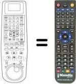 Replacement remote control RC-W478G