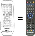 Replacement remote control RC-X121E