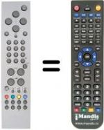 Replacement remote control RC 1551