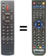 Replacement remote control RC213
