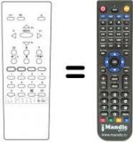 Replacement remote control RC2143