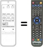 Replacement remote control RC240