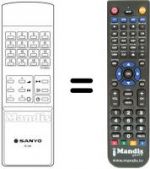 Replacement remote control RC305
